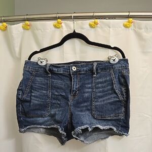Denim Blue Women's Shorts
